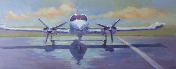 Come Fly With Me 16x45 at Hunter Wolff Gallery